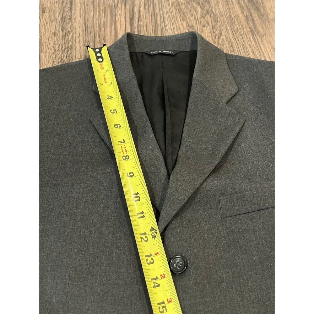 Banana Republic Blazer Mens Size 40R  Modern Coat Suit Jacket Color Heather Gray